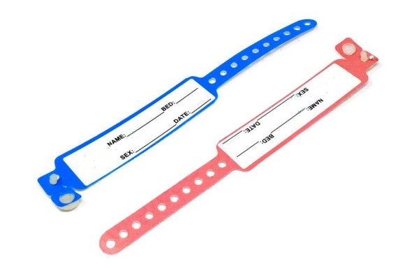 MEDVISION ID Band adult/child colours pink/blue/white - box of 100pcs - Image 3