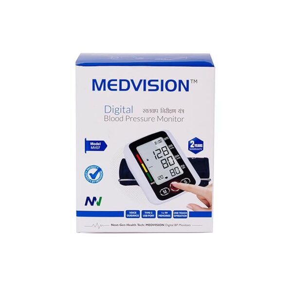 MEDVISION Digital Blood Pressure Monitor MV07 - Image 2